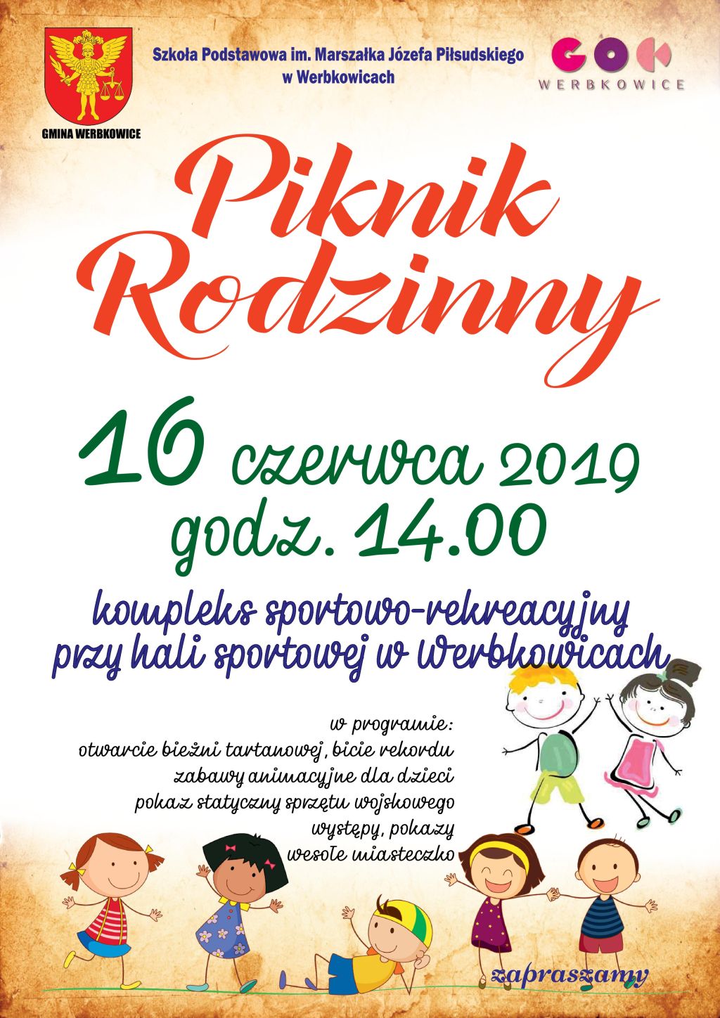 Plakat "Piknik Rodzinny"