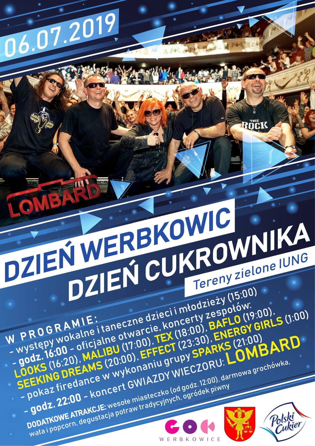 Plakat "Dzień Werbkowic Dzień Cukrownika 2019"