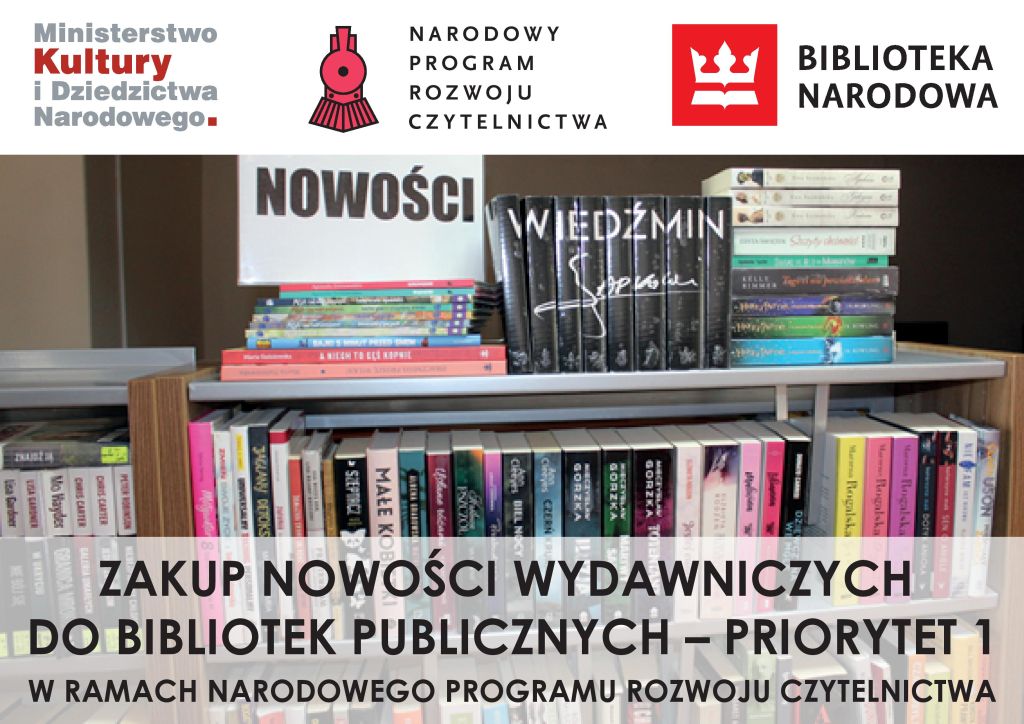 Plakat Nowości wydawnicze!