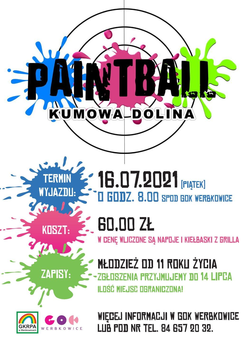 Plakat Paintball