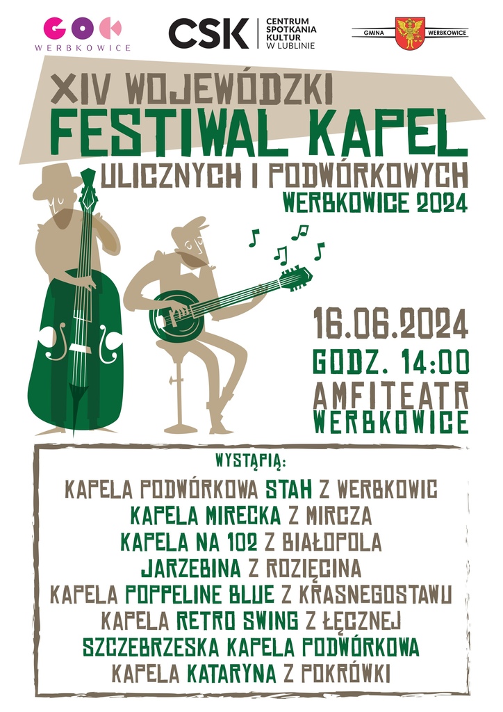 XIV Wojewódzki Festiwal Kapel Ulicznych i Podwórkowych