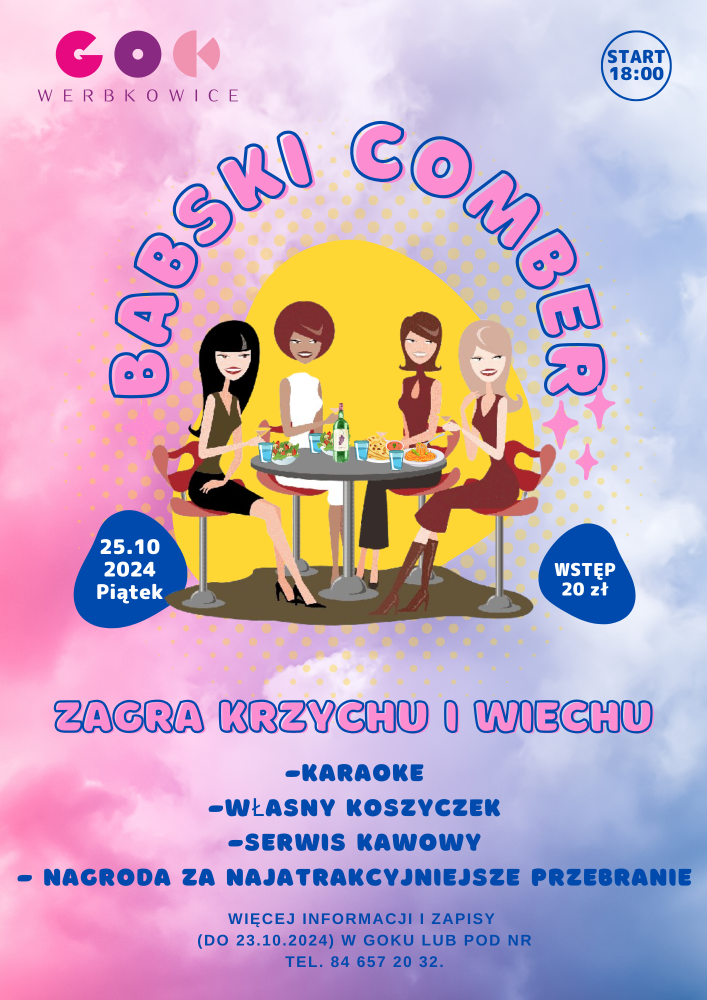 Plakat na Comber Babski