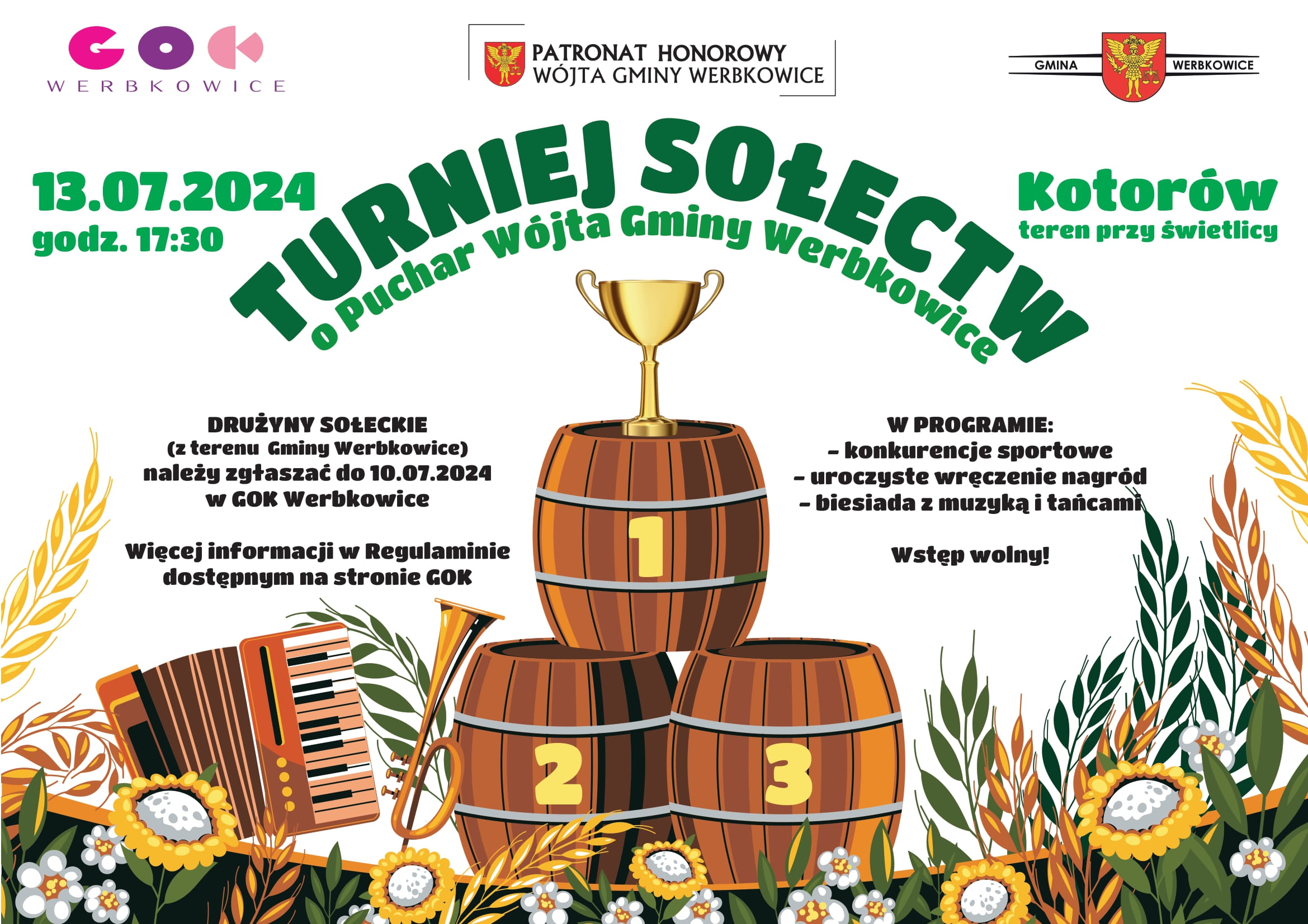 Plakat Turniej Sołectw