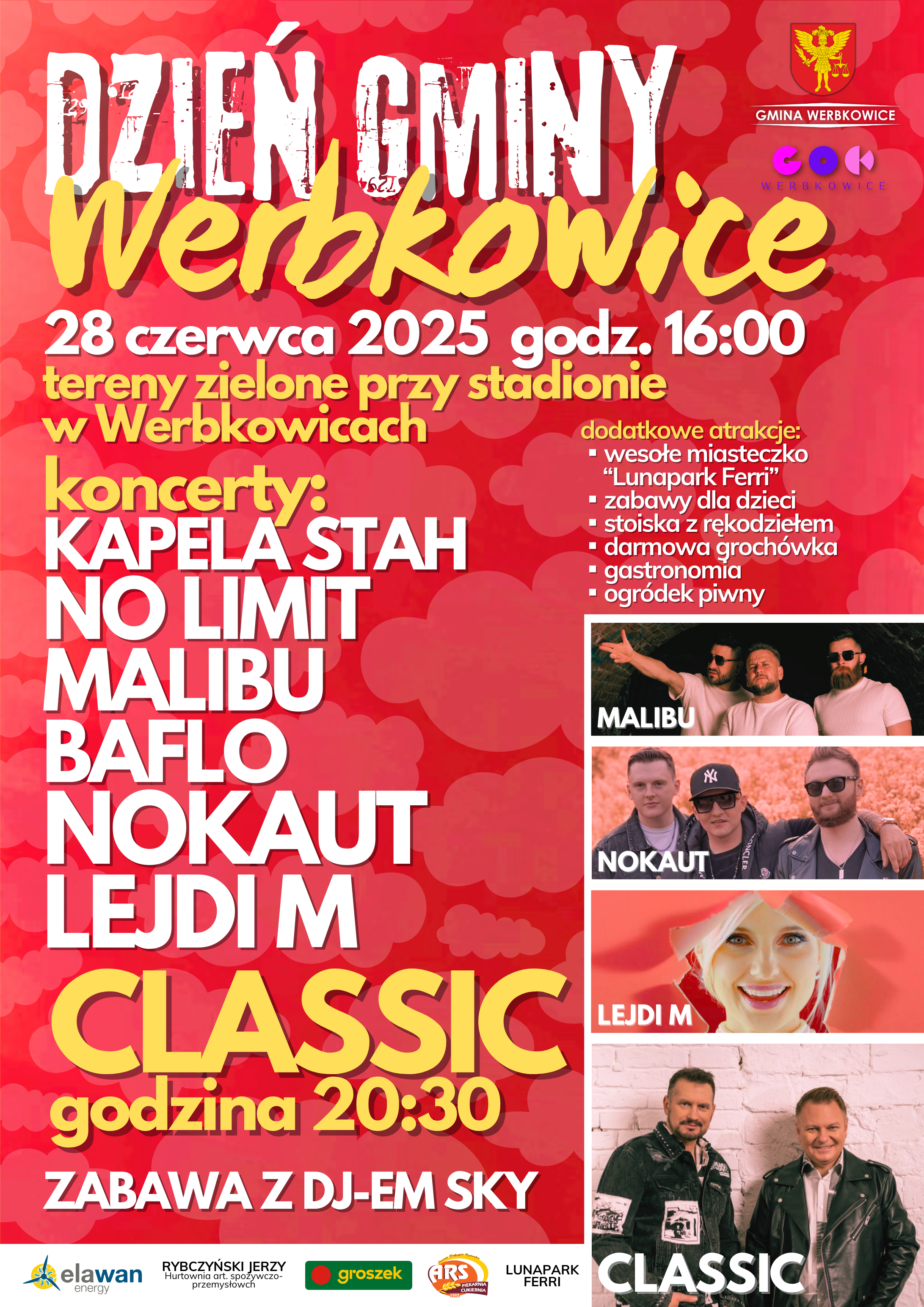 Plakat na Dzień Gminy Werbkowice