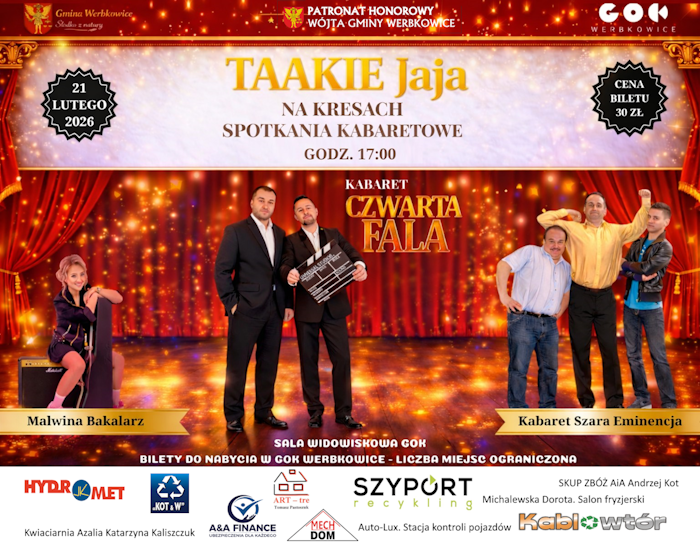 Plakat Taaakie Jaja na kresach