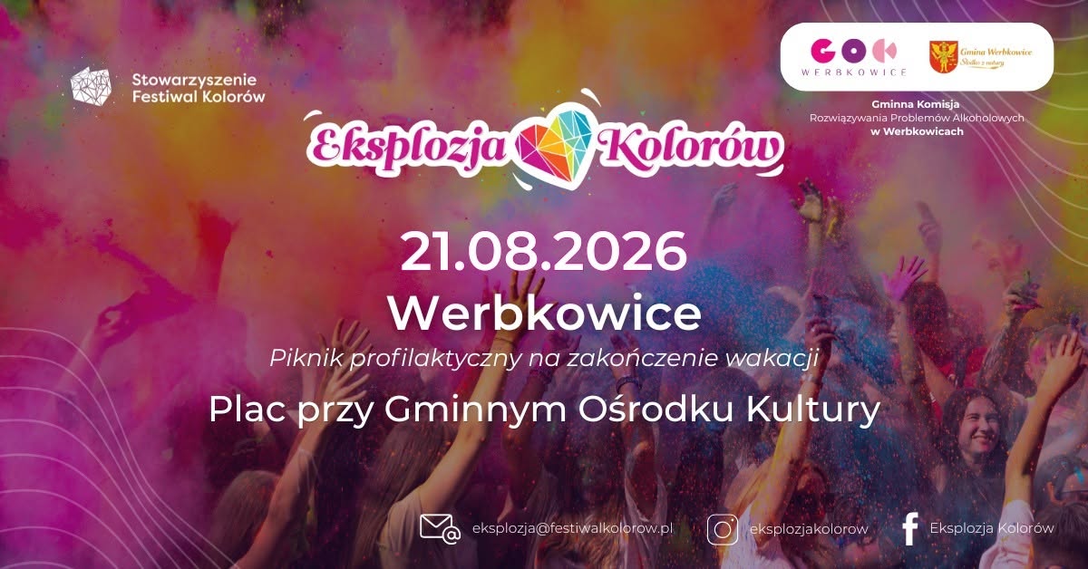 Baner Eksplozja Kolorów Werbkowice