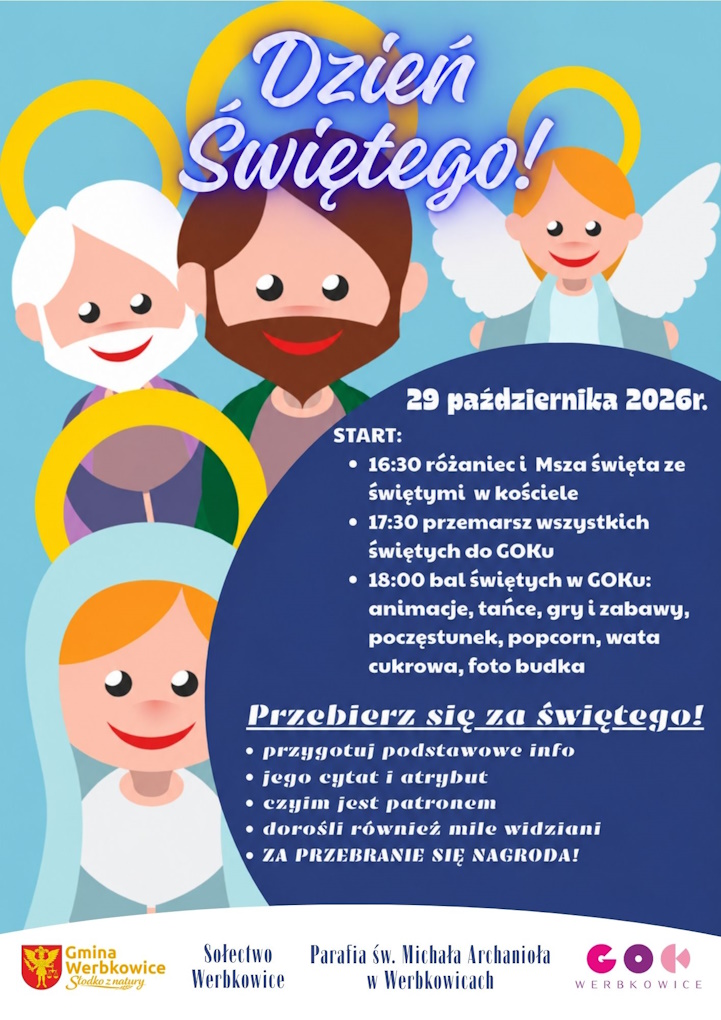 Plakat Dzień Świętego