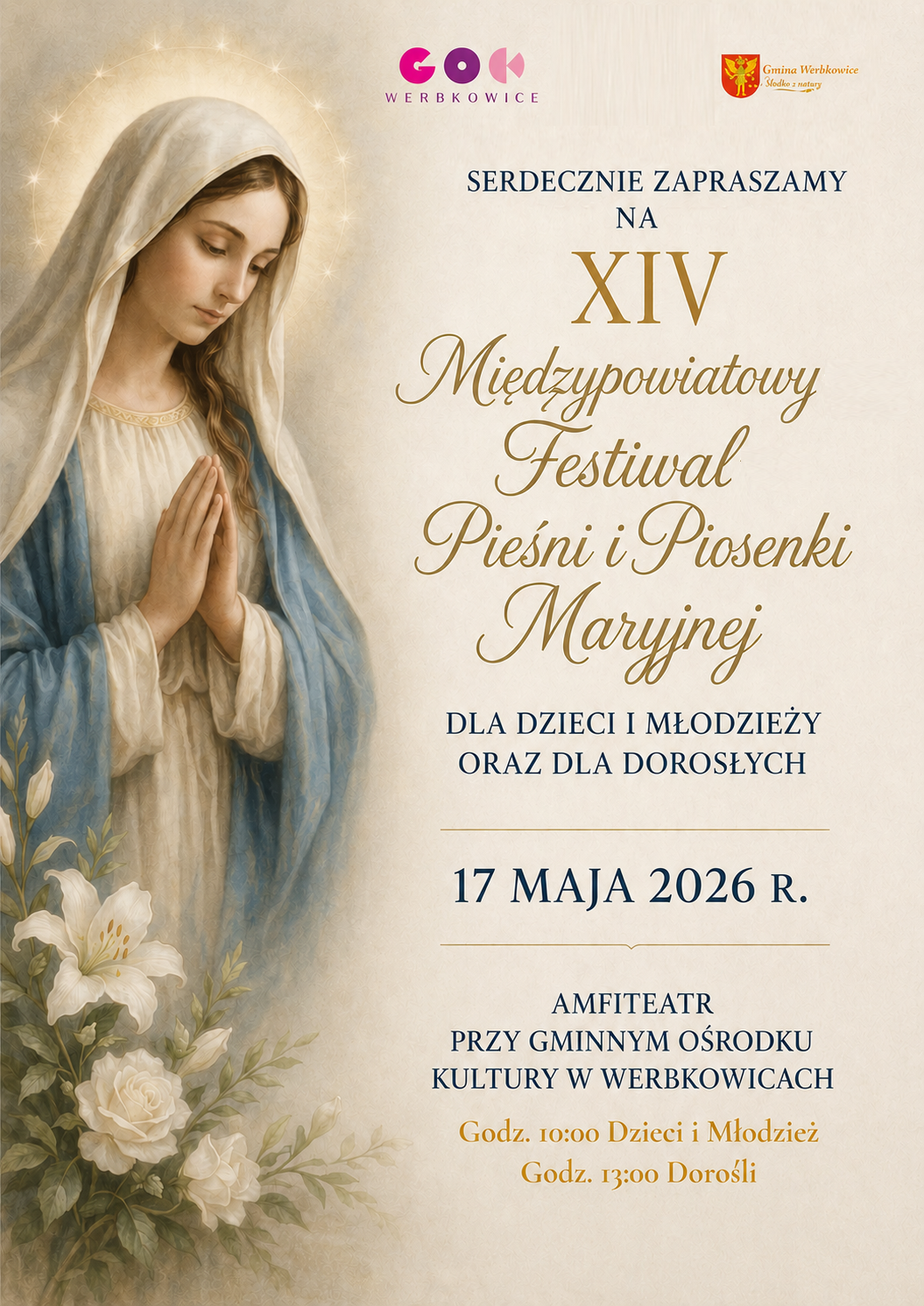 Plakat Festiwalu Maryjnego