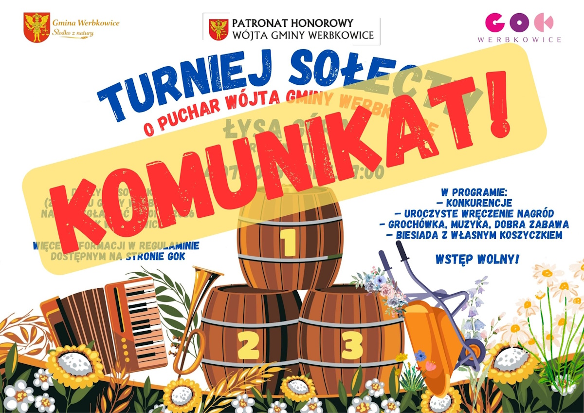 Komunikat Turniej Sołectw