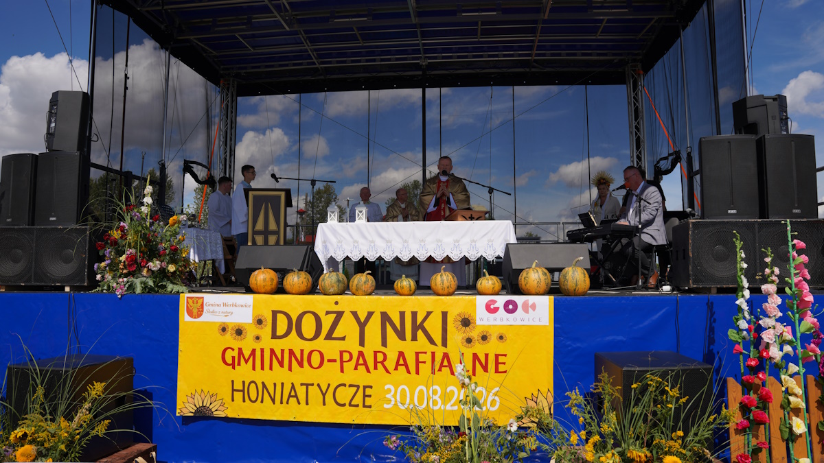Dożynki Gminno-Parafialne w Honiatyczach